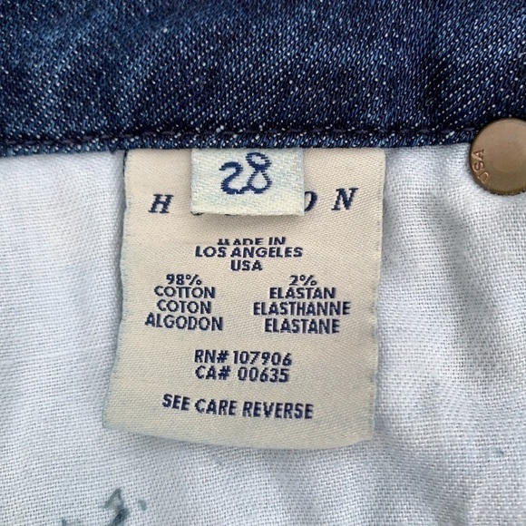 HUDSON Distressed Skinny Jeans - Picture 11 of 16